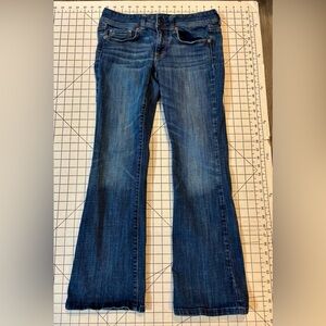 American Eagle Stretch Women’s Size 6 Short Original Boot Jeans